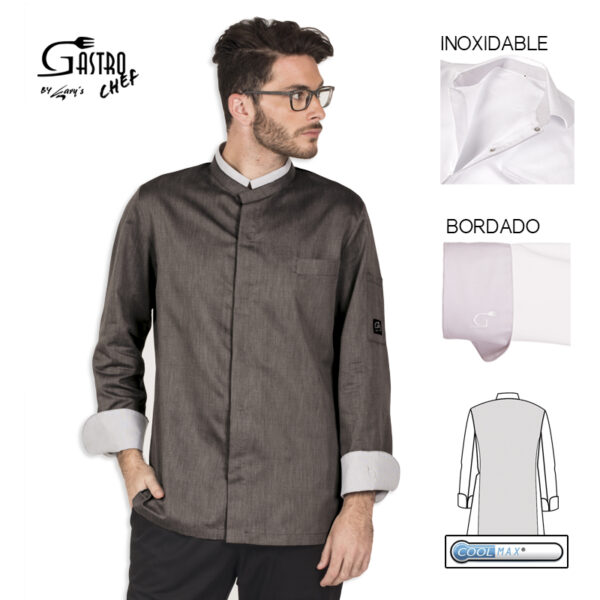 CHAQUETILLA COCINERO DE DISEÑO ZELO