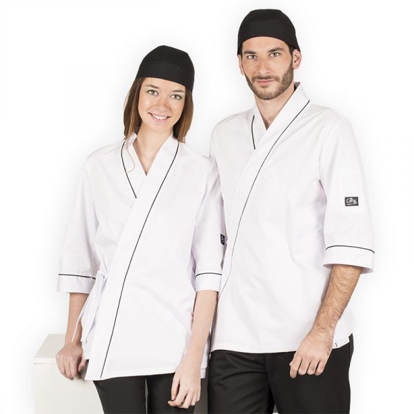 CHAQUETILLA DE COCINA UNISEX DE DISEÑO POSEIDON