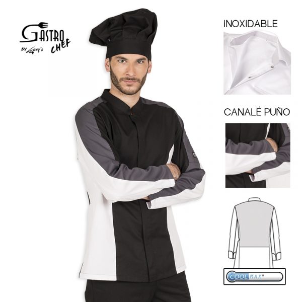 CHAQUETILLA DE COCINERO DE DISEÑO GARYS MORFEO